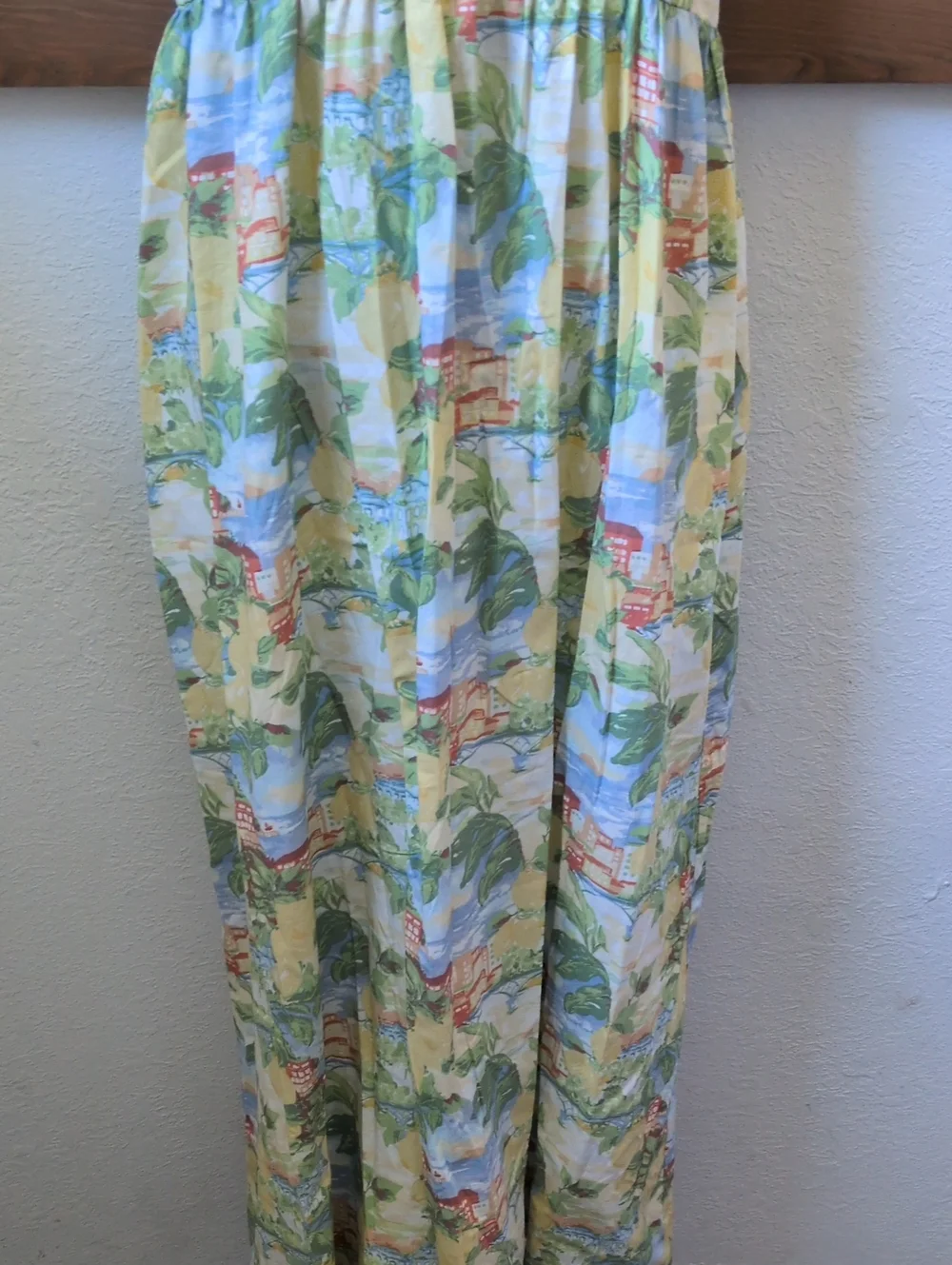 ✨ Nwt Abercrombie And Fitch Sweetheart Babydoll Maxi Dress In Tropical City M